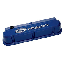 Load image into Gallery viewer, Ford Performance Parts Slant Edge Valve Cover Set w/Ford Racing Logo 302-136