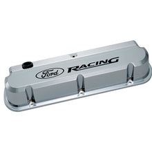 Load image into Gallery viewer, Ford Performance Parts Slant Edge Valve Cover Set w/Ford Racing Logo 302-139