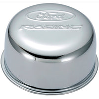 Ford Performance Parts Ford Racing Logo Air Breather Cap: Twist Type Chrome 302-200