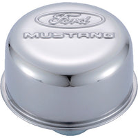 Ford Performance Parts Ford Mustang Logo Air Breather Cap-Chrome 302-220