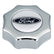 Ford Performance Parts Ford Oval Logo Oil Fill Cap: Screw In Type - Chrome Finish 302-230