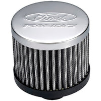 Ford Performance Parts Push In Valve Cover Breather With Filter And Ford Racing Logo 302-236