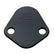 Ford Performance Parts Fuel Pump Block Off Plate, Black Crinkle Finish With Ford Oval 302-291