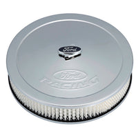 Ford Performance Parts Air Cleaner Kit: Chrome, Ford Racing Emblem 302-350