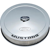 Ford Performance Parts Air Cleaner Kit: Chrome, Ford Mustang Emblem 302-361