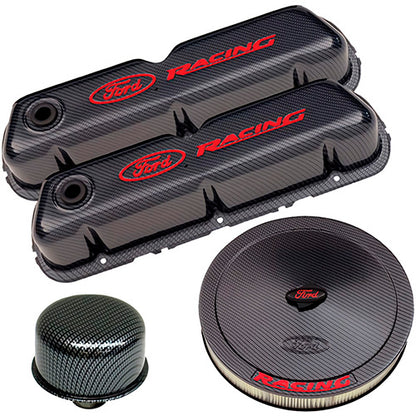 Ford Performance Parts Ford Racing Complete Dress Up Kit, Carbon Fiber Style Finish 302-520
