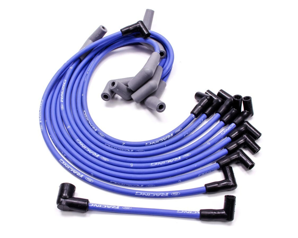 Ford Performance Parts 9mm Ign Wire Set Blue M-12259-C301