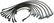 Ford Performance Parts 9MM Spark Plug Wire Sets-"Ford Racing" M-12259-M301