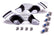 Ford Performance Parts 2005-2014 Mustang High Performance Brake Cooling Shields M-20045-MSVT