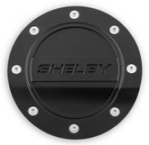 Black Fuel Door Shelby Logo Fits 2015-2022 Ford Mustang Drake Muscle Cars