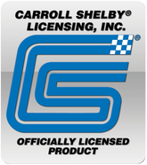 Black Fuel Door Shelby Logo Fits 2015-2022 Ford Mustang Drake Muscle Cars