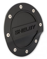 Black Fuel Door Shelby Logo Fits 2015-2022 Ford Mustang Drake Muscle Cars