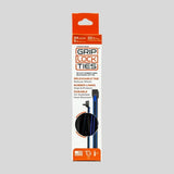 GripLockTies Zip Ties 5in Releasable Black / Blue 24pk G5-BKBU-X24