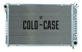 1984-1987 Buick Regal Grand National Aluminum Radiator Auto Transmission Dual 12 Inch Fans Cold Case Radiators