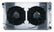 78-88 GM G-Body Aluminum Radiator And 12 Inch Dual Fan Kit AT (exc. GN) Cold Case Radiators