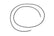 Chevrolet Performance Parts O-Ring Seal LSX Block Rear Cover 19166181
