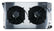 77-87 Chevy/GMC Pickup Truck 21 Inch Aluminum Radiator AT and 12 Inch Fan Kit Cold Case Radiators