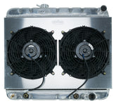 64-65 GTO w/ AC AT Aluminum Performance Radiator Dual Fan Kit Cold Cae Radiators