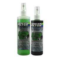 Green Filter USA Cleaner and Synthetic Oil Kit; 12oz. Cleaner; 8oz. Oil (Green) 2000