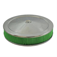 Green Filter USA Air Cleaner Assembly; 14" x 3" Drop Plate 2343