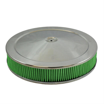 Green Filter USA Air Cleaner Assembly; 14" x 3" Drop Plate 2343