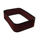 Green Filter USA Sprint Car Airbox Filter; H 5" (Red) 4039