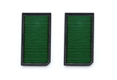 Green Filter USA Air Filters (2) Pair 7490