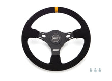 Load image into Gallery viewer, Grant 13in Yellow Stripe Race Steering Wheel Suede 1080