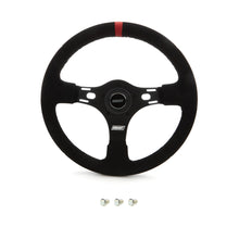 Load image into Gallery viewer, Grant 13in Red Stripe Race Steering Wheel Suede 1081