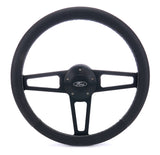 Grant T Series Blk Wheel FORD Logo/Install Kit 1918