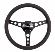 Load image into Gallery viewer, Grant Classic Series Blk Wheel Jeep Logo/Install Kit 1929