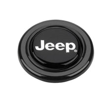 Load image into Gallery viewer, Grant Mopar Licensed Horn Button; Black Plastic; Jeep; Signature Wheels; 5675