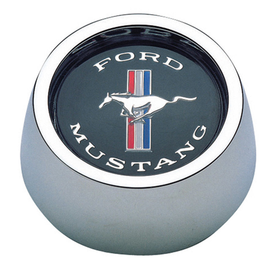 Grant Ford Licensed Horn Button; Cast; Mustang®; Classic/Challenger Wheels; 5847