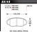 Hawk Performance Brake Pad 91-94 Miata Front DTC-30 HB148W.560