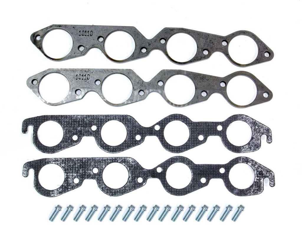 Hedman Hedders BB Chevy 2.375in Flanges Round Port 10110