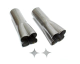 Hedman Hedders Weld-On Collectors 2in x  3-1/2in (Pair) 14015