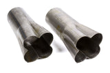 Hedman Hedders Weld-On Collectors 2-3/8in x 4-1/2in (Pair) 14023