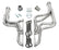 Hedman Hedders Silver Long-Tube Headers For 1964-72 Pontiac GTO, LeMans, Tempest w/ Pontiac V8 35266