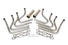 Load image into Gallery viewer, Hedman Hedders 1-3/4in SBC Weld Up Kit- 3in Weld On Collector 65600