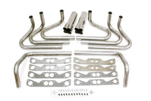 Load image into Gallery viewer, Hedman Hedders 1-7/8in SBC Weld Up Kit- 3-1/2in Weld On Collecto 65630