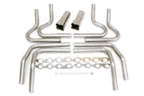 Hedman Hedders 2-3/8in BBC Weld Up Kit- 4-1/2in Weld On Collecto 65680
