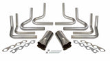 Hedman Hedders 2-1/2in BBC Weld Up Kit- 5in Weld On Collector 65685