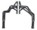Hedman Hedders Standard Uncoated Headers; 1-5/8 in. Tube Dia.; 3 in. Coll.; FULL LENGTH Design 68120