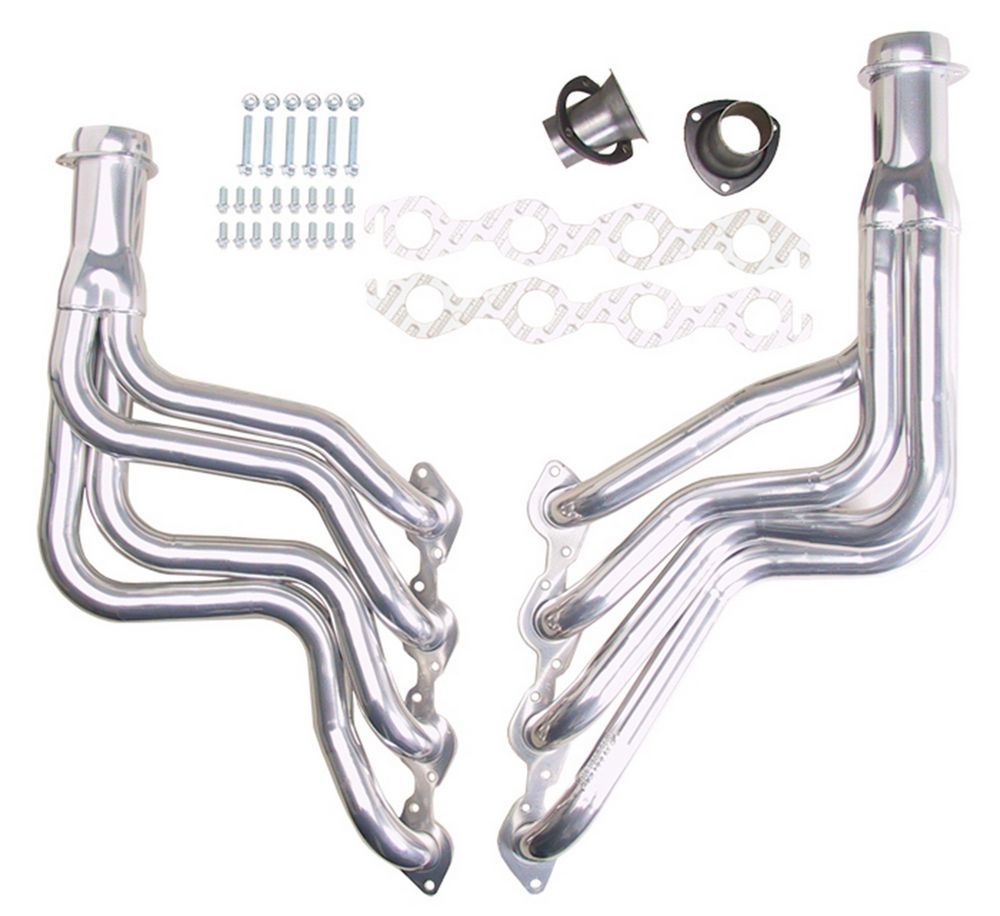 Hedman Hedders H.D. Silver Long-tube Headers For 64-77 Chevelle with 396-502 68198