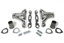 Load image into Gallery viewer, Hedman Hedders BLOCK HUGGER Headers; Chevy SB 283-400; 1-1/2 in. Tubes; HTC Ceramic Coated 68366