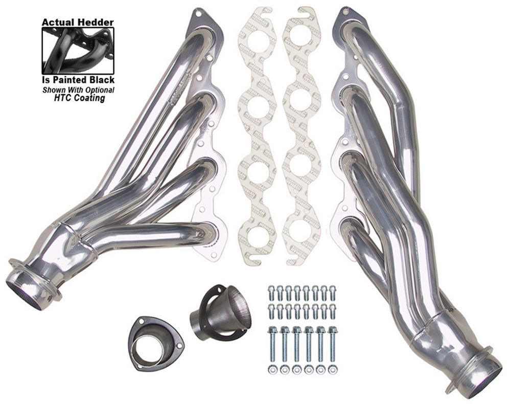 Hedman Hedders Standard Uncoated Headers; 1-3/4 in. Tube Dia.; 3 in. Coll.; Mid-Length Design 68610