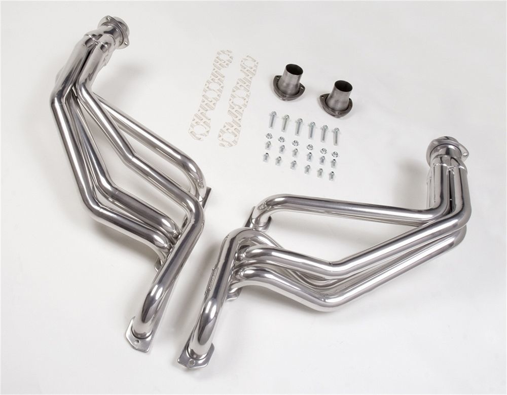 Hedman Hedders Silver Long-Tube Headers For 67-91 GM 283-400 2WD/4WD Trucks/SUVs 69096