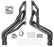 Hedman Hedders SILVER LONG-TUBE HEADERS, '88-95 5.0-5.7L GM 2WD/4WD TRUCKS Without A.I.R. 69446