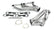 Hedman Hedders Silver 1-3/4 in Mid-Length Swap Headers For SB Chevy into 2WD S10 69566