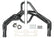 Hedman Hedders Uncoated 1-3/4 in. Fenderwell Headers for 72-86 JEEP CJ5-CJ6-CJ7 with 304-401 V8 99190